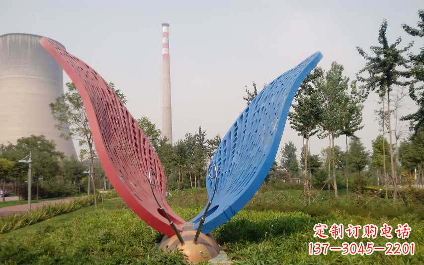 温州不锈钢镂空七星瓢虫雕塑
