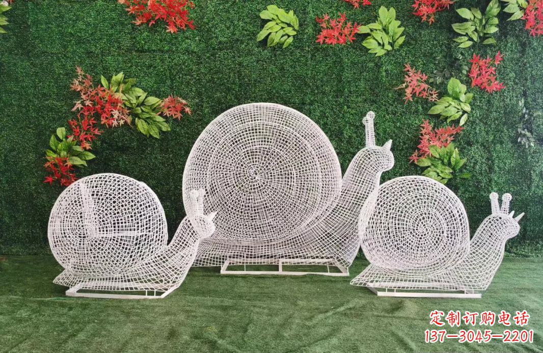 温州不锈钢镂空蜗牛雕塑艺术技艺的精致之美