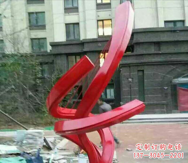 温州不锈钢螺旋飘带