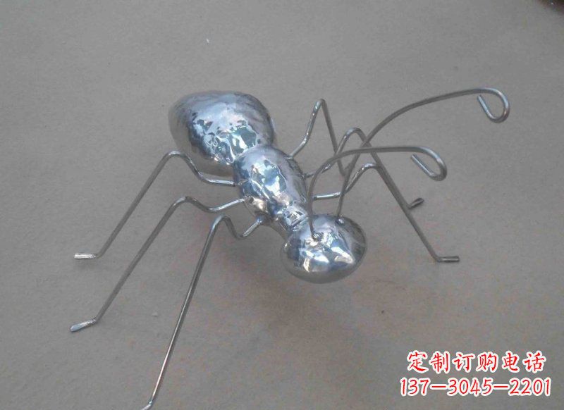 温州不锈钢蚂蚁公园动物雕塑一种具有艺术价值的蚂蚁雕塑