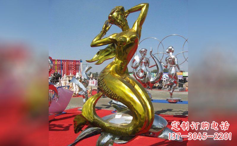 温州海底美人鱼雕塑