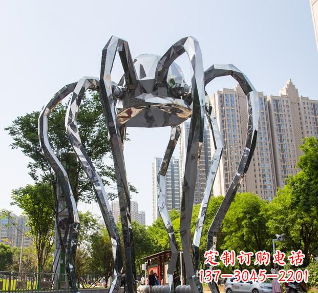 温州精致的不锈钢螃蟹雕塑