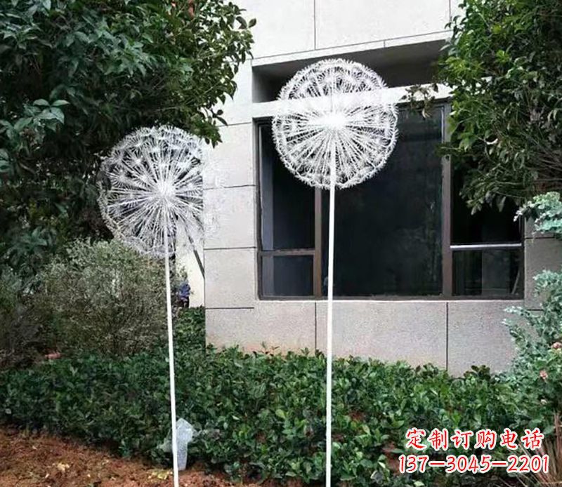 温州不锈钢蒲公英雕塑