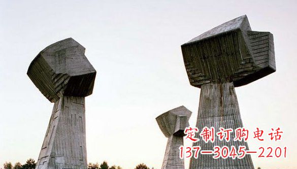 温州不锈钢拳头力量雕塑