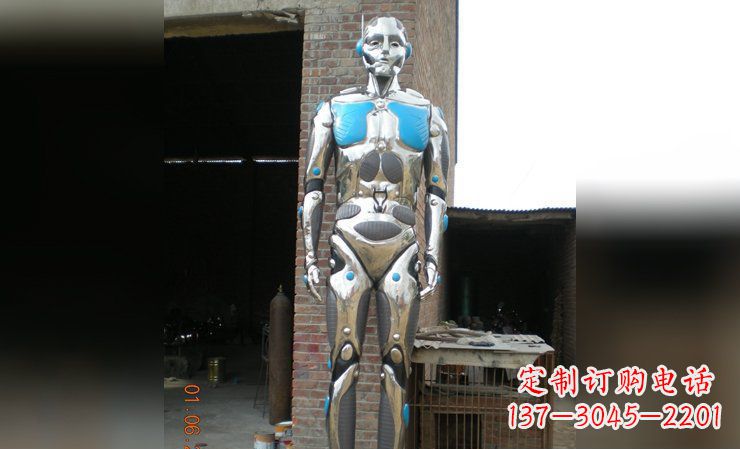 温州不锈钢人体雕塑