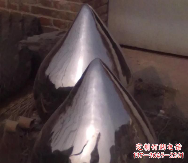温州不锈钢水滴雕塑