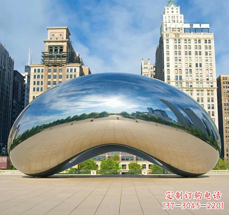 温州不锈钢水滴艺术雕塑