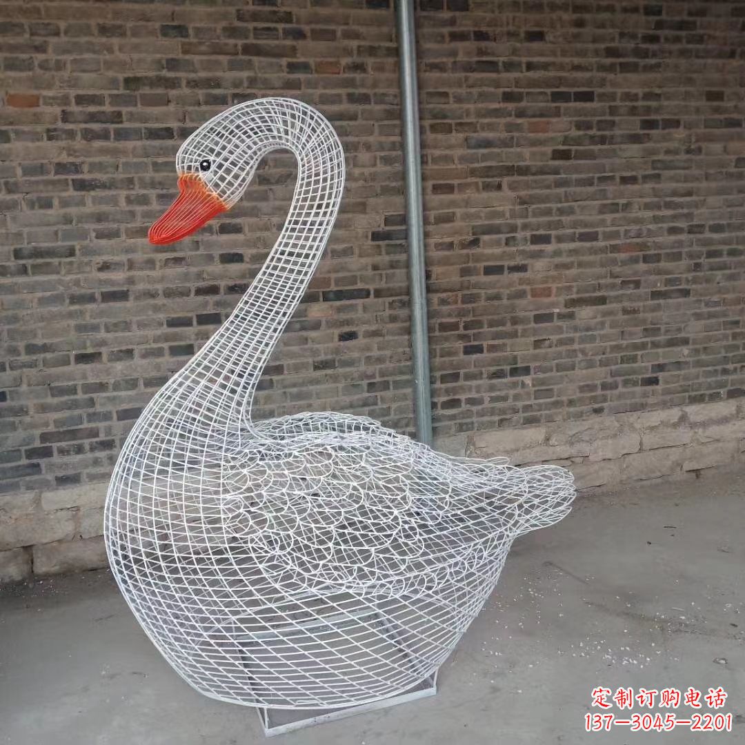 温州精致的不锈钢天鹅雕塑
