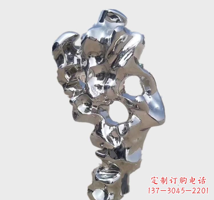 温州不锈钢太湖石雕塑艺术的精致表现