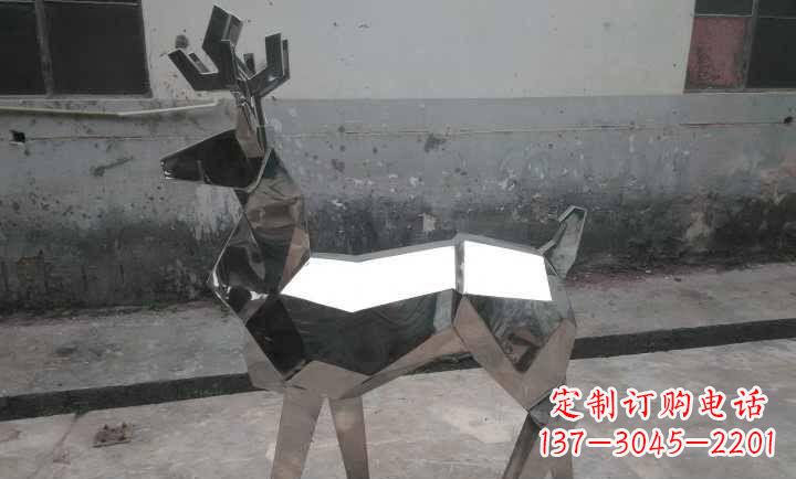 温州不锈钢小鹿石雕