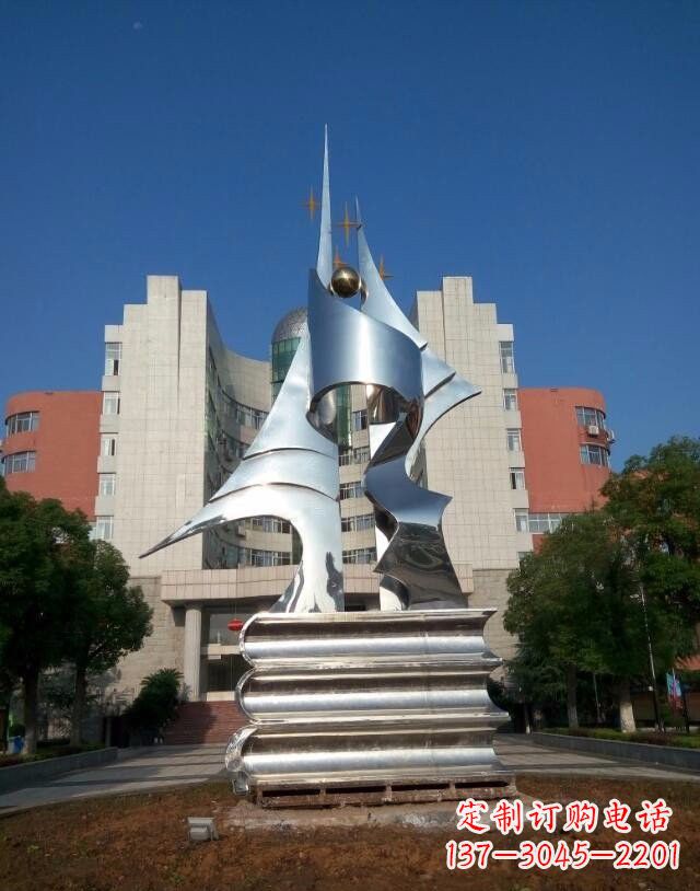 温州不锈钢书籍雕塑艺术与文化的结合