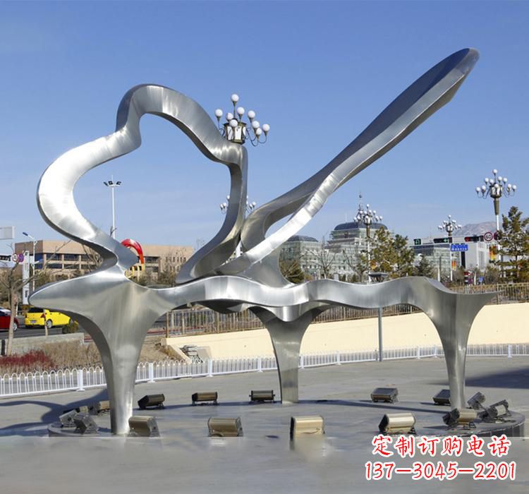 温州不锈钢艺术钢琴雕塑展现精致之美