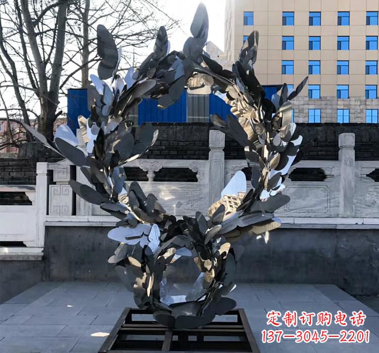温州不锈钢蝴蝶之美——不锈钢艺术蝴蝶景观雕塑