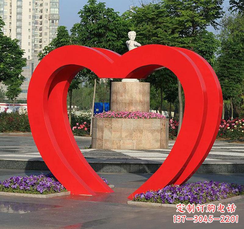 温州精美不锈钢拱门雕塑