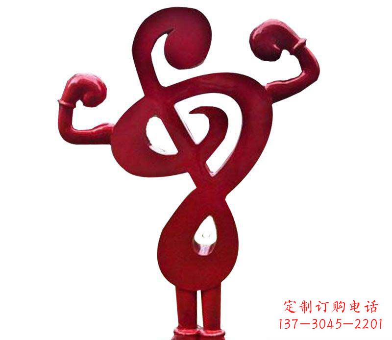 温州音符之美——不锈钢音符雕塑