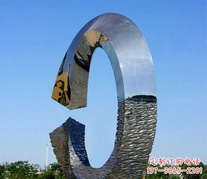 温州环绕着美好的景观雕塑