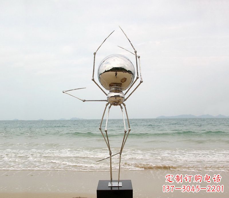 温州不锈钢的蜘蛛侠雕塑