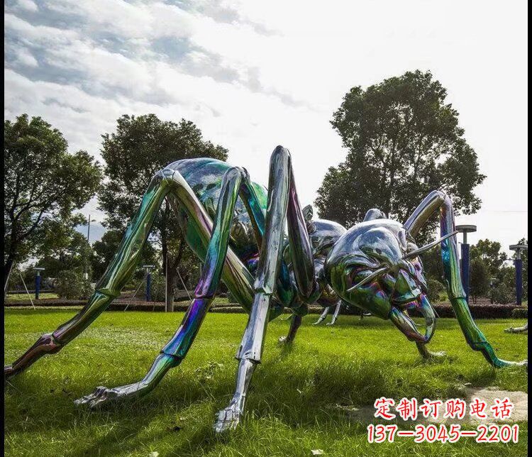 温州超级英雄蜘蛛侠雕塑