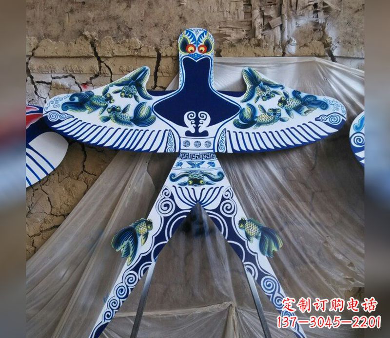 温州不锈钢蜘蛛侠风筝雕塑的象征