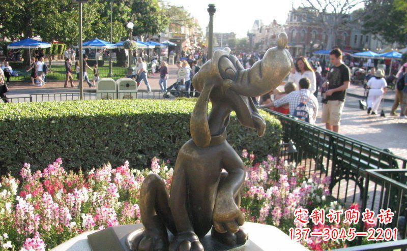 温州动物铜雕精美而细致