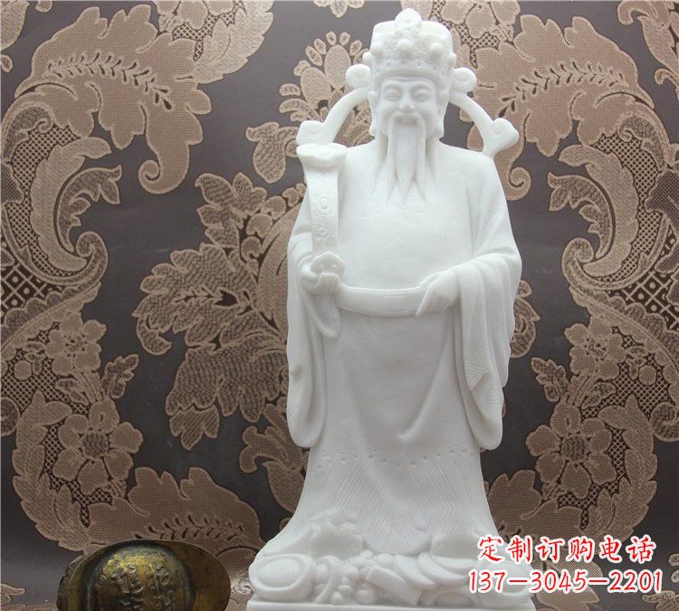 温州财神雕塑祈求财富幸福
