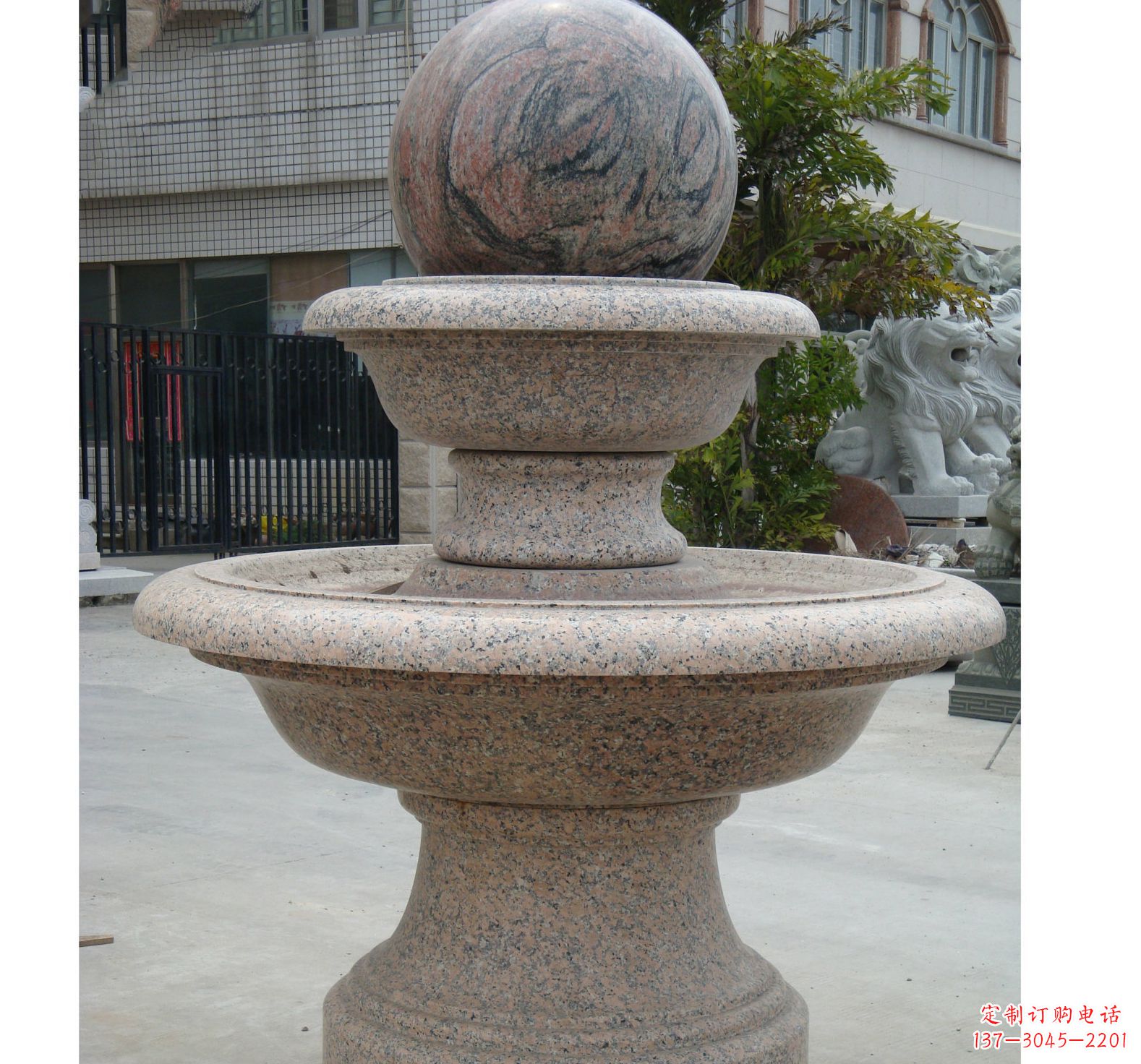 温州财源滚滚之风水球雕塑