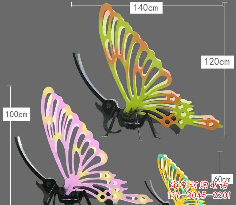 温州不锈钢蝴蝶一种新型雕塑艺术