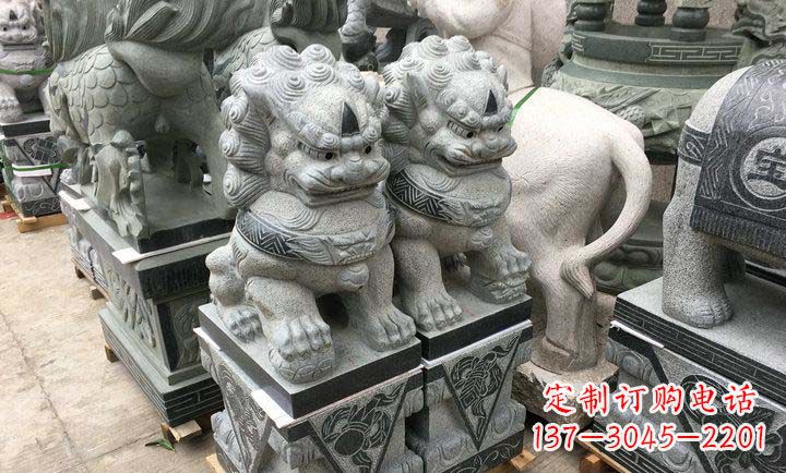 温州瑞士狮子门口雕塑