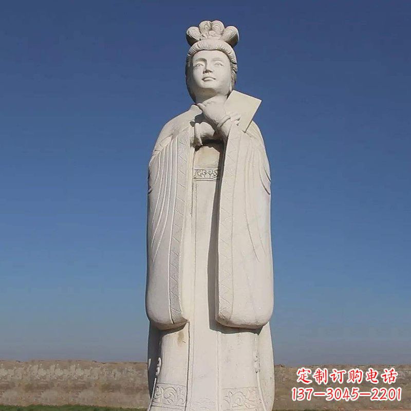 温州蔡文姬——象征着东汉文学荣耀的雕像