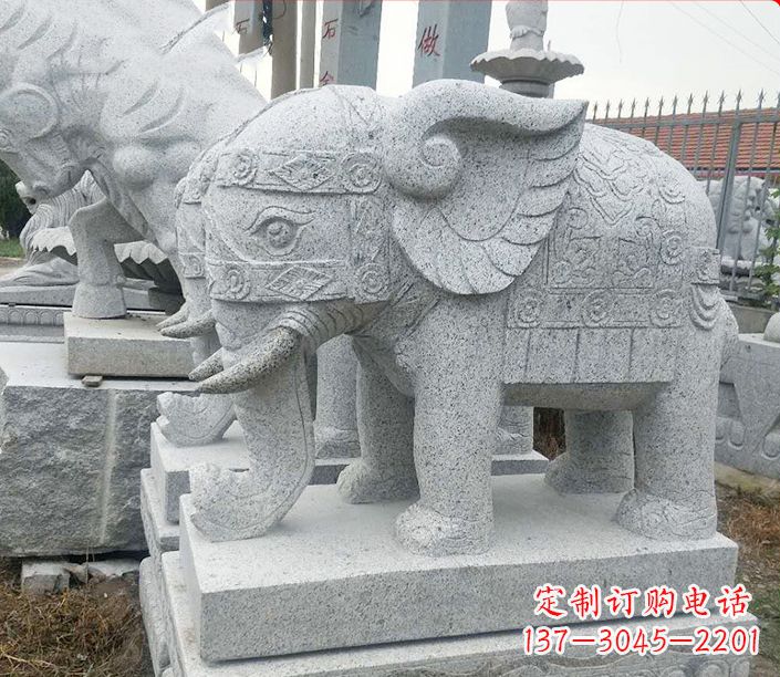 温州藏传佛教大象石雕