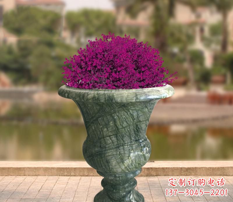 温州草白玉景观花盆