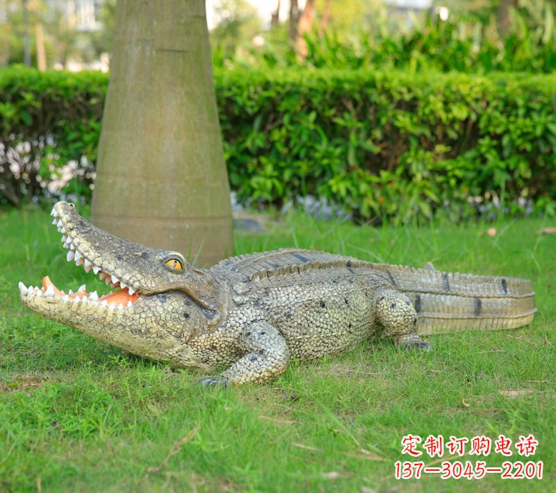 温州玻璃钢动物雕塑