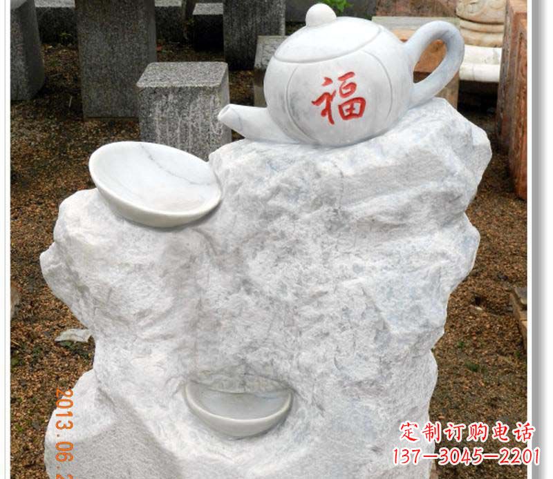 温州茶壶广场景观石雕