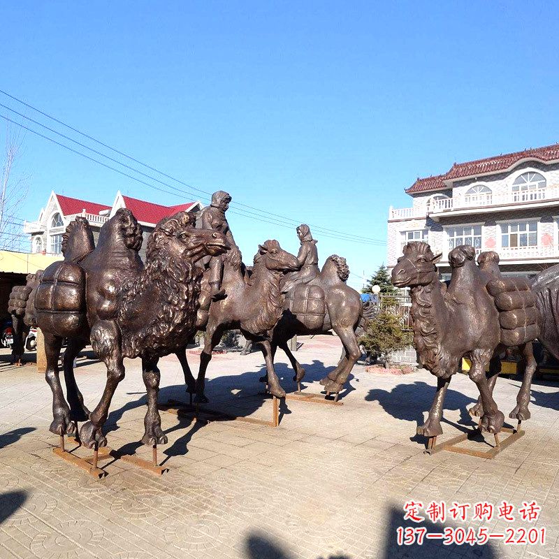 温州茶马古道骆驼队