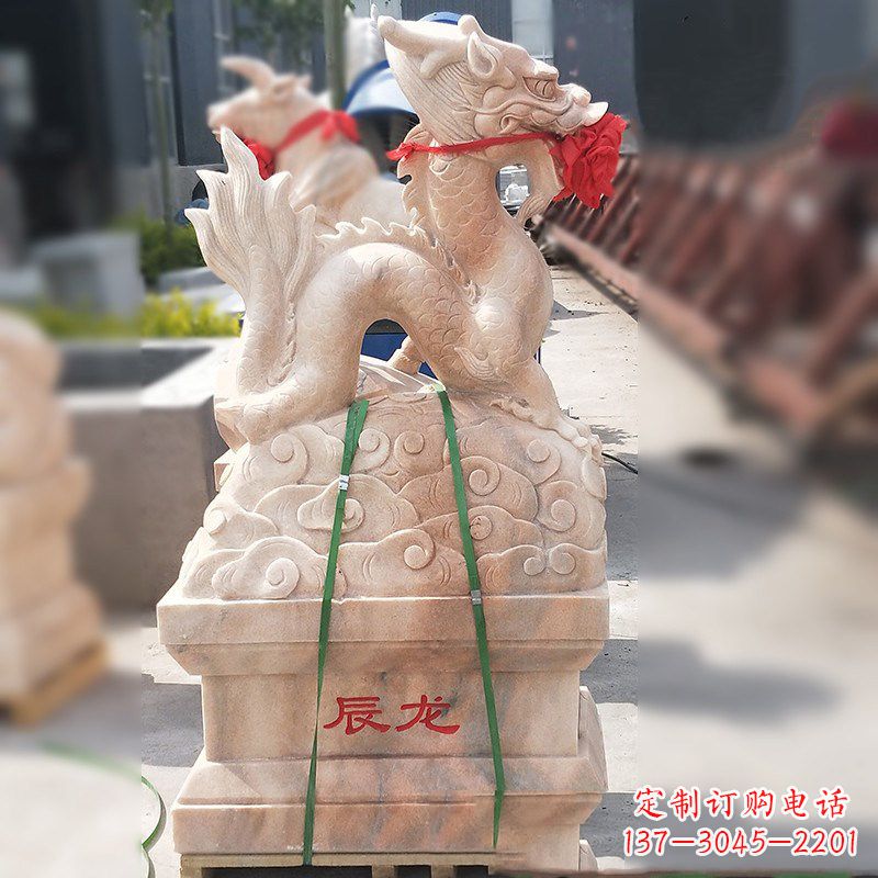 温州龙雕塑融合古典与现代