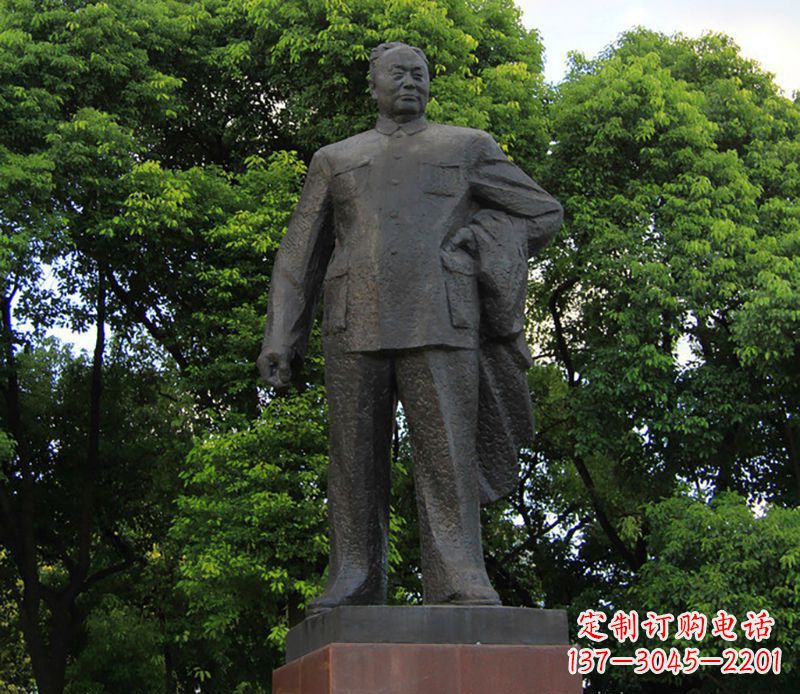 温州陈毅元帅铜雕