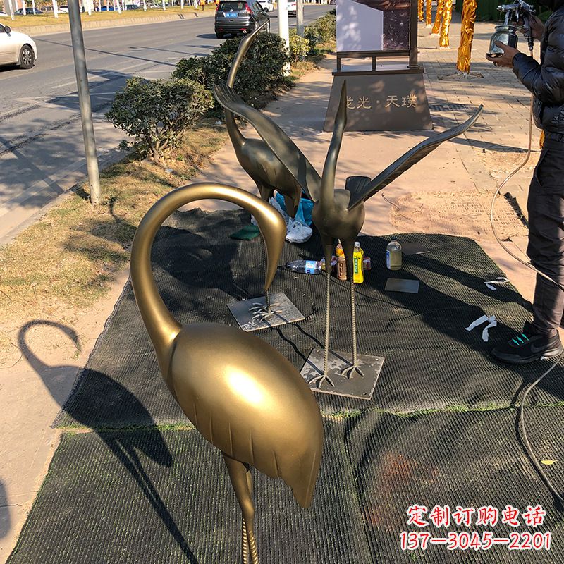 温州成都鹤雕——传承中国古代文化