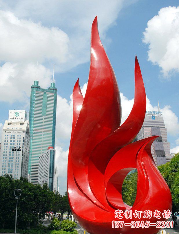 温州城市不锈钢抽象孔雀雕塑