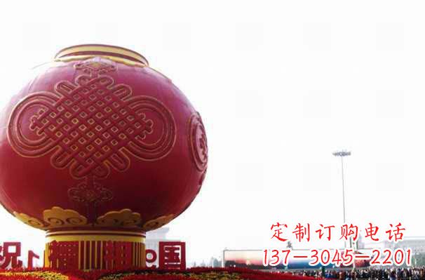 温州不锈钢灯笼雕塑——美丽城市的艺术装饰