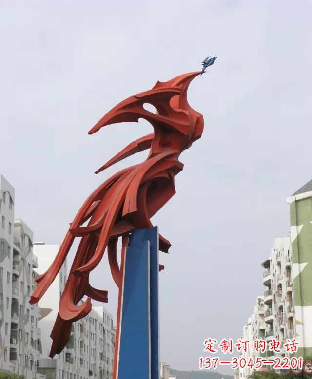 温州凤凰雕塑传承古老文化的艺术精品