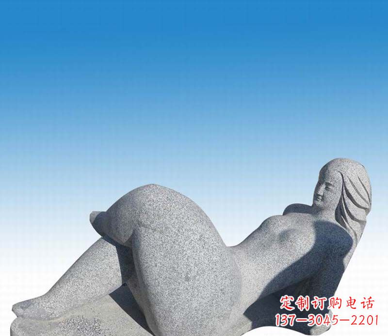 温州抽象胖女孩石雕