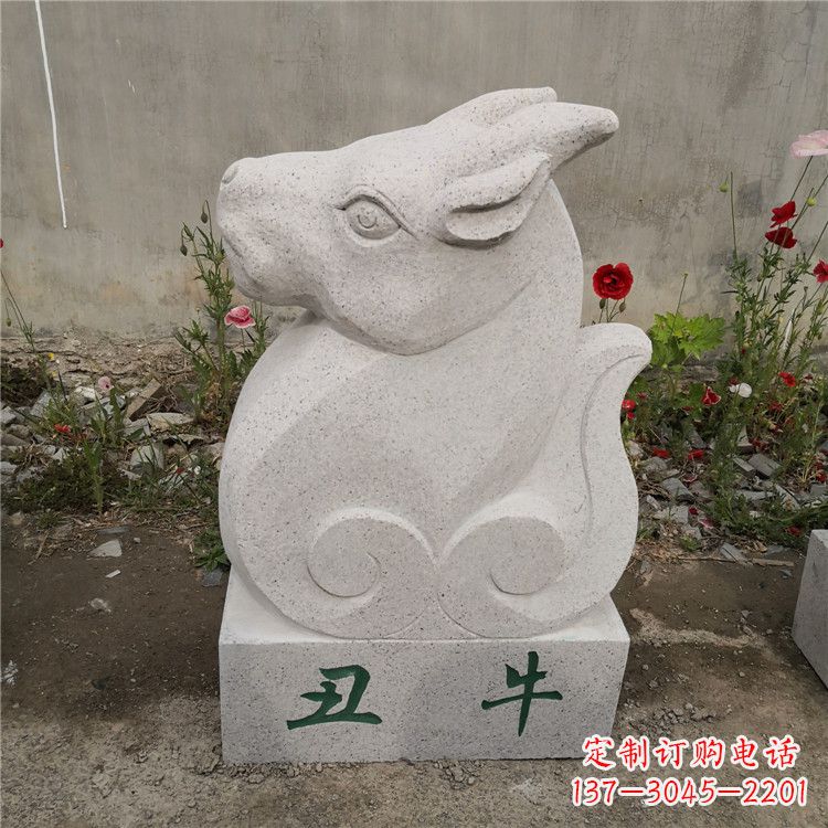 温州精美汉白玉动物雕塑
