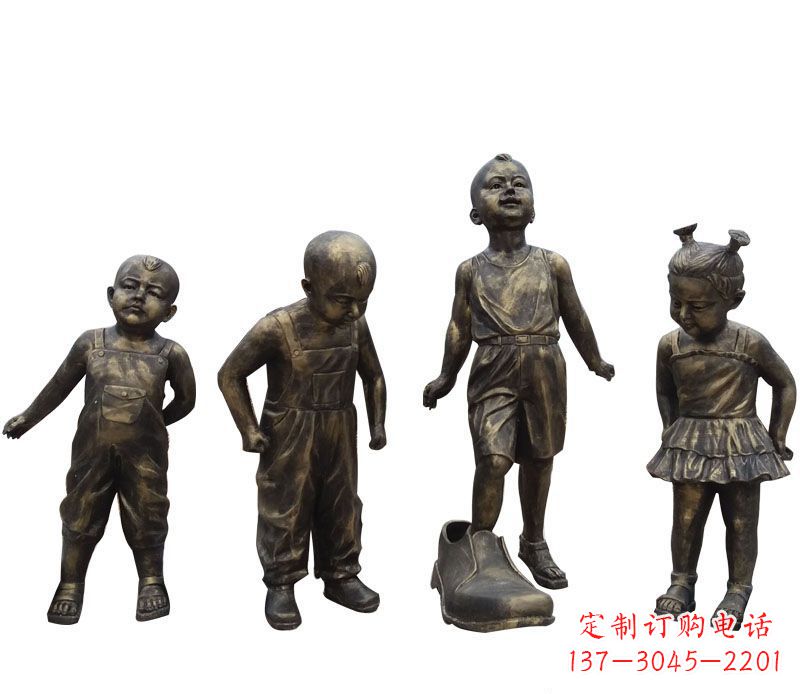 温州儿童雕塑传承中国古代文化