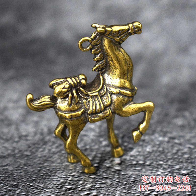 温州纯铜铸造马儿雕塑