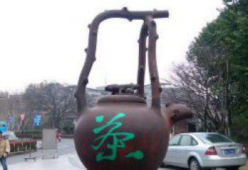 温州茶壶雕塑——展现艺术精妙