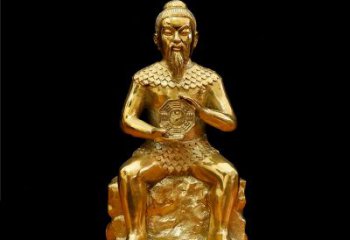 温州伏羲大帝神像汇聚古老文明中的象征