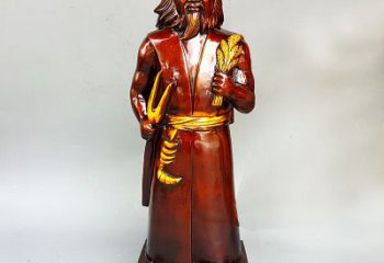 温州神农氏铜像传承炎帝文化的艺术之作