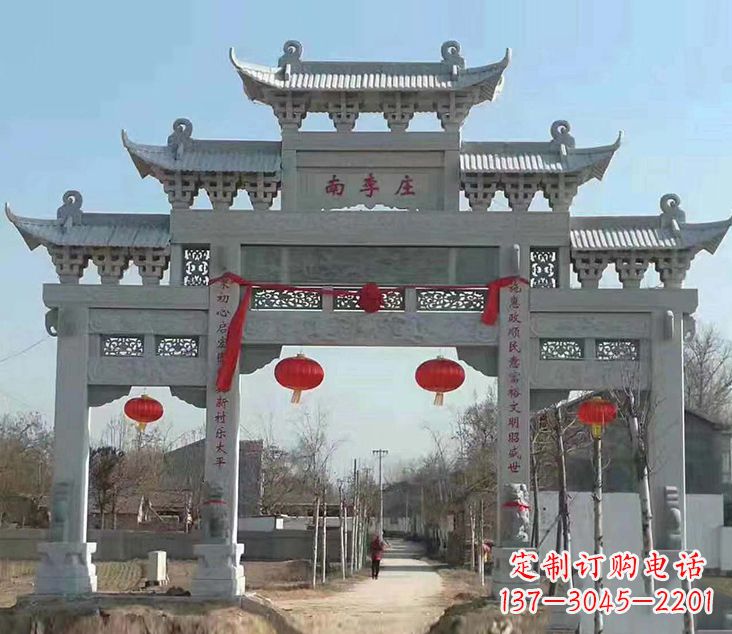 温州祠堂石牌坊雕塑艺术精粹