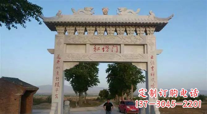 温州牌坊雕塑