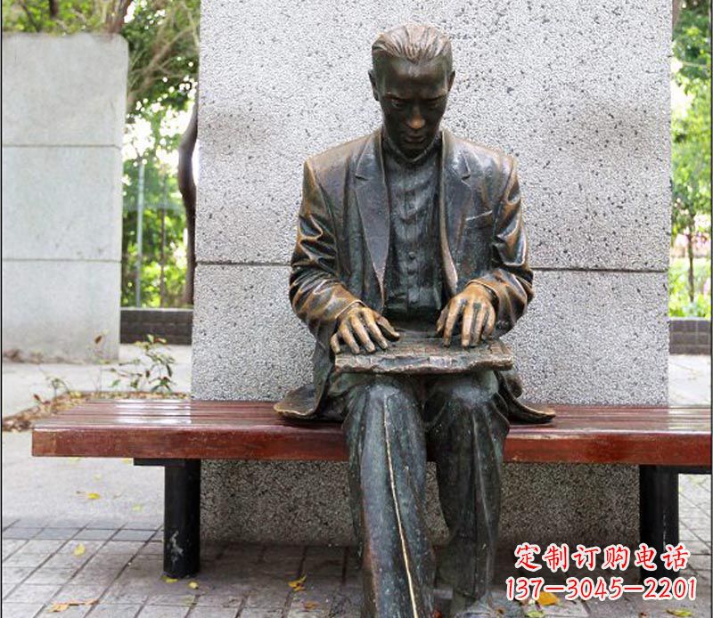 温州“男性英姿飒爽的雕塑”